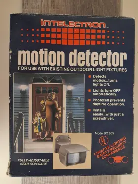 Bc865 10 Strawberry Street 026365865009 Intelectron Motion Detector