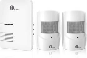1byone 6-o00qh-0499 Hikvision Ds-pdp15p-eg2-wb Ax Pro Wireless Indoor Pir Detector Series Securit