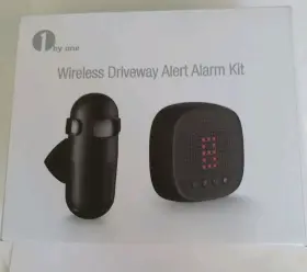 8-sp07na07 1byone 1 By One Wireless Driveway Alert Alarm Kit Motion Sensor /new