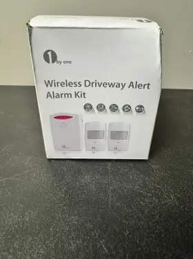 Hq0272400 1byone 1 By One Wireless Driveway Alert Alarm Kit Motion Sensor A3