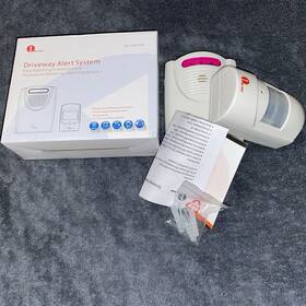 1byone O00qh-0509 1 By One Wireless Driveway Alert Alarm Kit Motion Sensor - Open Box