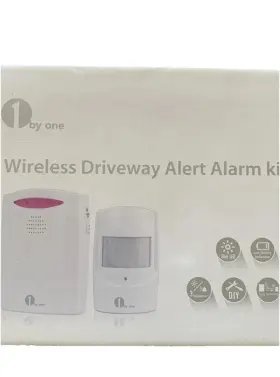 X000pgtq87 1byone Wireless Driveway Alert Alarm Kit Motion Sensor