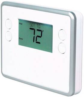 2gig 2gig-tbz-48 Tbz-48 Smart Thermostat Hvac Heat Cool Zwave Interlogix Qolsys