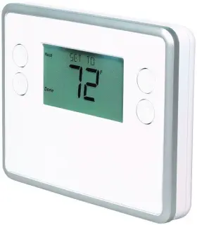 2gig-tbz-48 2gig Tbz-48 Smart Thermostat Hvac Heat Cool Zwave Interlogix Qolsys
