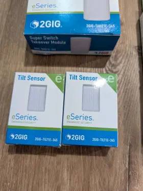 2gig-tilt1e-345 2gig Alarms Encrypted Tilt Sensor For Garage Door