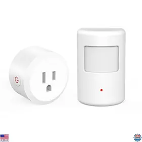B0b8hjmk18 3m Motion Sensor Switch With Outlet For Bathroom Kitchen Pir Activated Plug