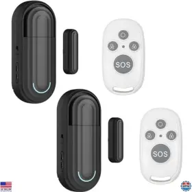 B0d1jzvp6l 3m Wireless Door Alarm For Kids Safety Remote Chimes 0-120 Db 4 Modes