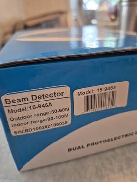 Abt 15-946a Series Dual Photoelectric Beam Detector Model