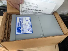 T-1-81049 Acme Nib Transformer 1 Phase 0.15 Kva 120/240v Input 12/24 Volt Out