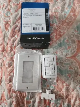 207c25 Acuity Controls 784231386606 Npodm 4p Dx Wh -207c25 - J1