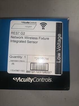 Acuity Res7-g2 Res7 G2 Brands Nlight Network Wireless Fixture Integrated Sensor