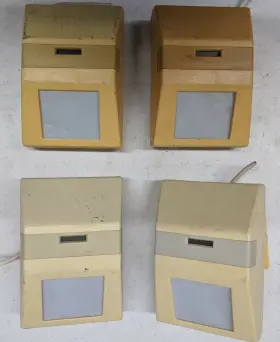 1878gld2 Ademco 4 Pieces Quad Ap Gold Pir Motion Detector