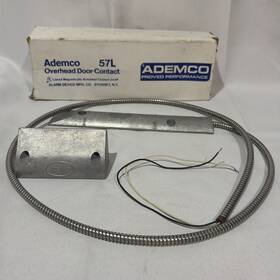 Ademco 343p 57l Overhead Door Contact - Vintage Nos Magnetic Security Sensor