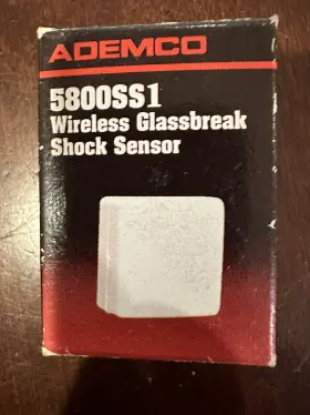5800ss1 Ademco / Honeywell Wireless Glassbreak Shock Sensor New Free Shipping 5800ss1 Ademco / Honeywell Wireless Glassbreak Shock Sensor New Free Shipping