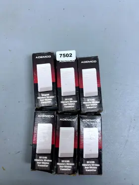 5816mn Ademco Miniature Wireless Door Transmitter/ Lot Of 6 5816mn Ademco Miniature Wireless Door Transmitter/ Lot Of 6