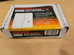 5852 Ademco Wireless Glassbreak Sensor With Transmitter New Old Stock 5852 Ademco Wireless Glassbreak Sensor With Transmitter New Old Stock