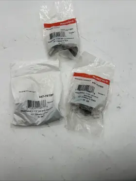 947-75tbr Ademco Lot Of 3 Honeywell Brown Steel Door Contact With Terminals Nib