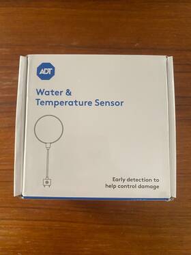 Adt Ssw5r0-29-wh Water And Temperature Sensor