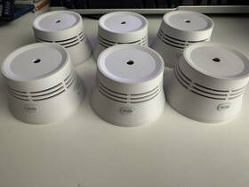 Aegislink S-rf220 6 Pack Replacement Wireless Interlinked Smoke Alarm