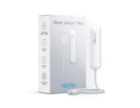 Aeotec 810667025335 Pro Version Zwave Water Sensor 7 With Flood Temperature Humi