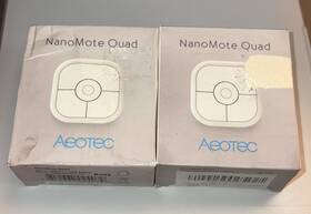 Aeotec Zwa003 Zwa003-a Nanomote Quad New Sealed Lot Of 2 Smart Hub House Tech Lights