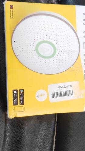 Airthings S0fwnn24 Wave Smart Radon Detector Bluetooth Humidity Temp Amazon Alexa Indoor