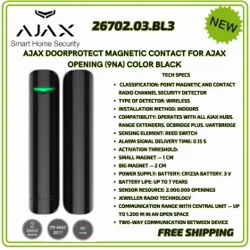 26702.03.bl3 Ajax Doorprotect Magnetic Contact For Opening 9na