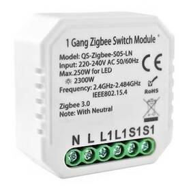 Akubela Qs-zigbee-s05-ln 1 Gang Zigbee Switch Module