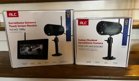 Aw5337 Alc Suveillance System Touch Screen Monitor With 4 Cameras Full Hd 1080p Aw5337 Alc Suveillance System Touch Screen Monitor With 4 Cameras Full Hd 1080p