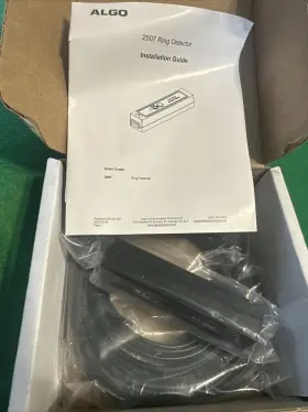 2507 Algo Ring Detector New 2507 Algo Ring Detector New