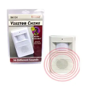 Atb-da154 Alltopbargains Enhance Your Home Security With This Wireless Entry Door Bell Featuring A Motion