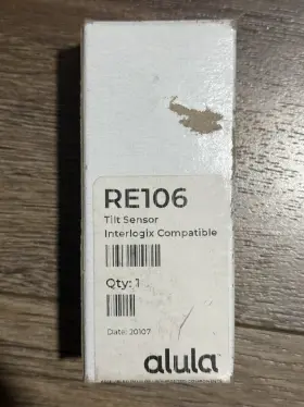 Re106 Alula Qolsys/ge/interlogix Compatible Home Security Tilt Sensor New Re106 Alula Qolsys/ge/interlogix Compatible Home Security Tilt Sensor New