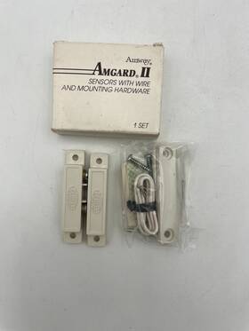 Amway E-9300 Vintage Amgard Ii Perimeter Security Alarm Sensor With Accessories