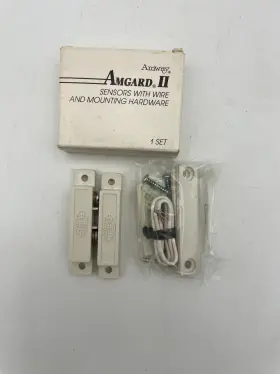 E-9300 Amway Vintage Amgard Ii Perimeter Security Alarm Sensor With Accessories