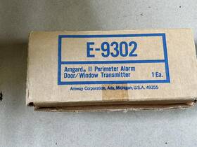 Amway E-9302 Vintage Amgard Ii Door Window Alarm Transmitter Ad-4919 Lot Beige