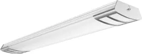 Antlux 764690619712 4ft Led Light Fixture 50w 5600lm Linear Flush Mount 4000k