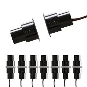 22082602aj005 Aoje-link 8 Sets Brown Rc-36 Nc Recessed Wired Reed Switches Door And B 8set