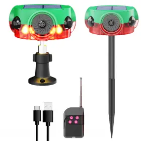 Aojoowey 331739301849 Solar Outdoor Motion Sensor Alarm - 360 Detector Security Supp Aojoowey 331739301849 Solar Outdoor Motion Sensor Alarm - 360 Detector Security Supp