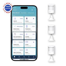 Aqara 250827 Zigbee Motion Sensor P1 3 Pack Smart Detector Alarm System Home 5-year
