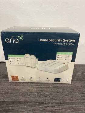 Arlo 193108143585 Home Security System. Brand New Sealed. 1 Keypad Sensor Hub 2 Sensors