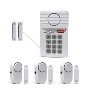 As Described S-zs4ka-08 Aduro Zerodark Door And Window Security Alarm Starter Kit
