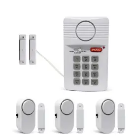 S-zs4ka-08 As Described Aduro Zerodark Door And Window Security Alarm Starter Kit
