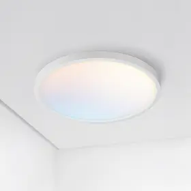 A-mpr-9d18wh Asd Led 9 Inch Round Flush Mount Ceiling Light 5cct 1pk White