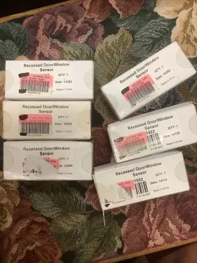 41922 At&t Recessed Door Window Sw-att-rdw Lot Of Qty6