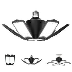 Aysemo Gc150w-1p Led Garage Light Bulb 15000lm - 360 150w-no Motion Sensor Black