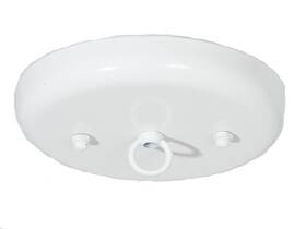 B&p Lamp 11879w B&p 5 1/4 Inch Steel Ceiling Light Canopy Plate Kit White