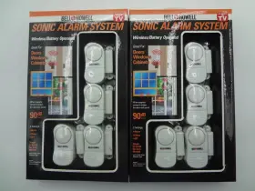 07696 Bell And Howell 2 Sonic Alarm System Wireless Battery Operated 07696 Bell And Howell 2 Sonic Alarm System Wireless Battery Operated