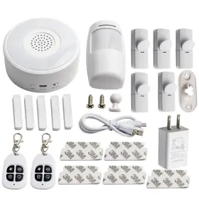 0l4j9p Bfo Wireless Home Security System Alarm Kit App Push&calling Alarms For Office
