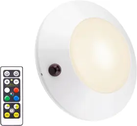 Biglight 769891773140 Color Changing Ceiling Light Battery 5.12x5.12x1.9 Inch White 2