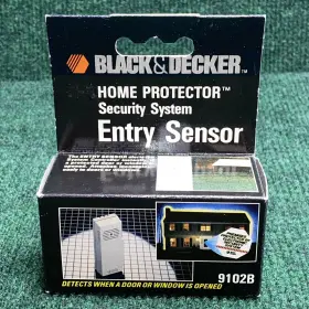 9102b Black Decker Vintage Nos And #9102b Home Protector Entry Sensor Security